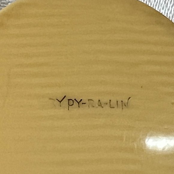 Art Deco Celluloid Vanity Set PyRaLin Vintage Du Barry French Hair Receiver 1930 - Picture 9 of 13